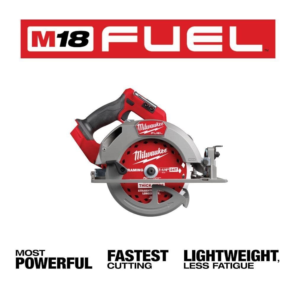 Milwaukee M18 FUEL Circular Saw 7-1/4 in Brushless 18V