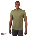Milwaukee Medium Green Hybrid Work T-Shirt Cotton/Polyester