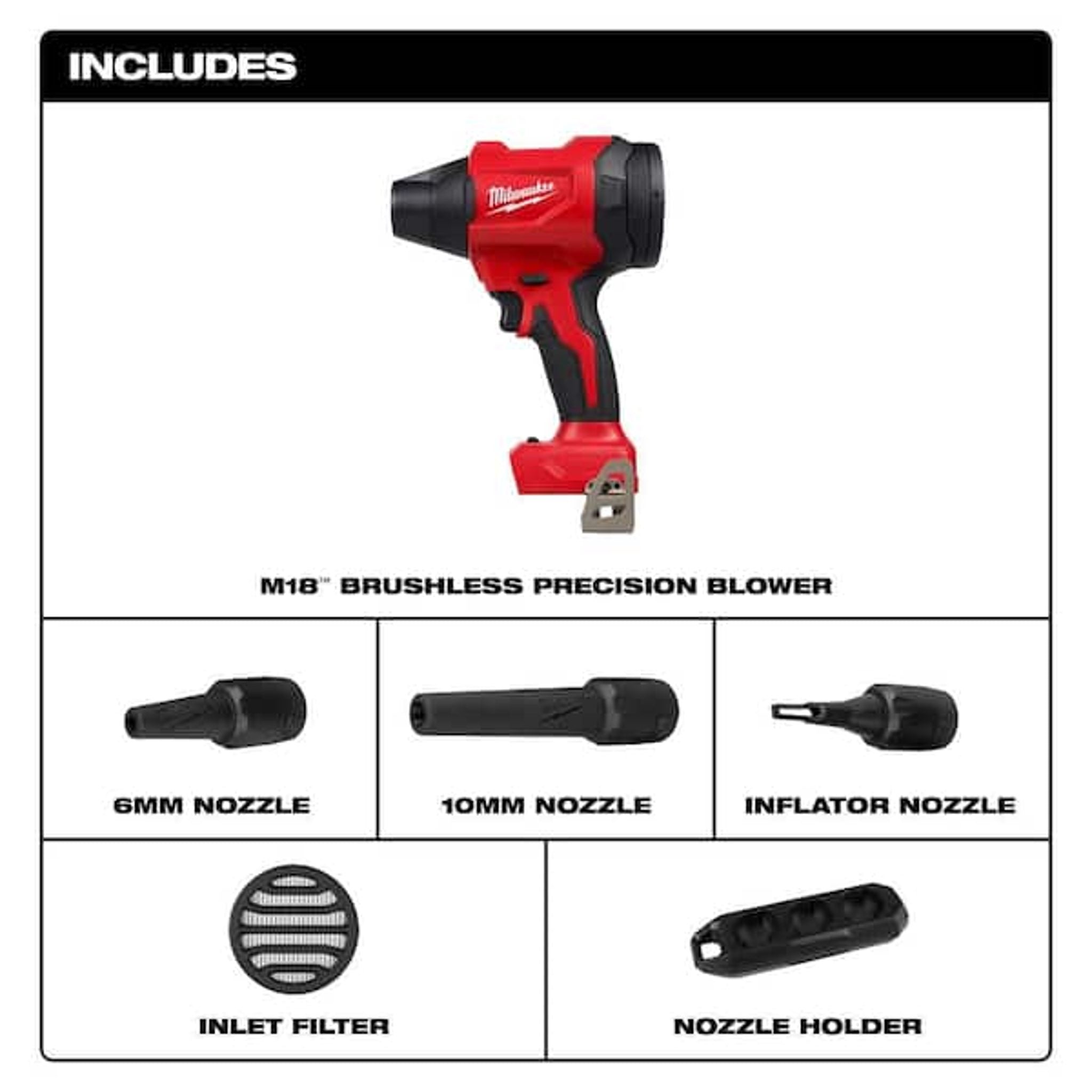 Milwaukee M18 Brushless Precision Blower