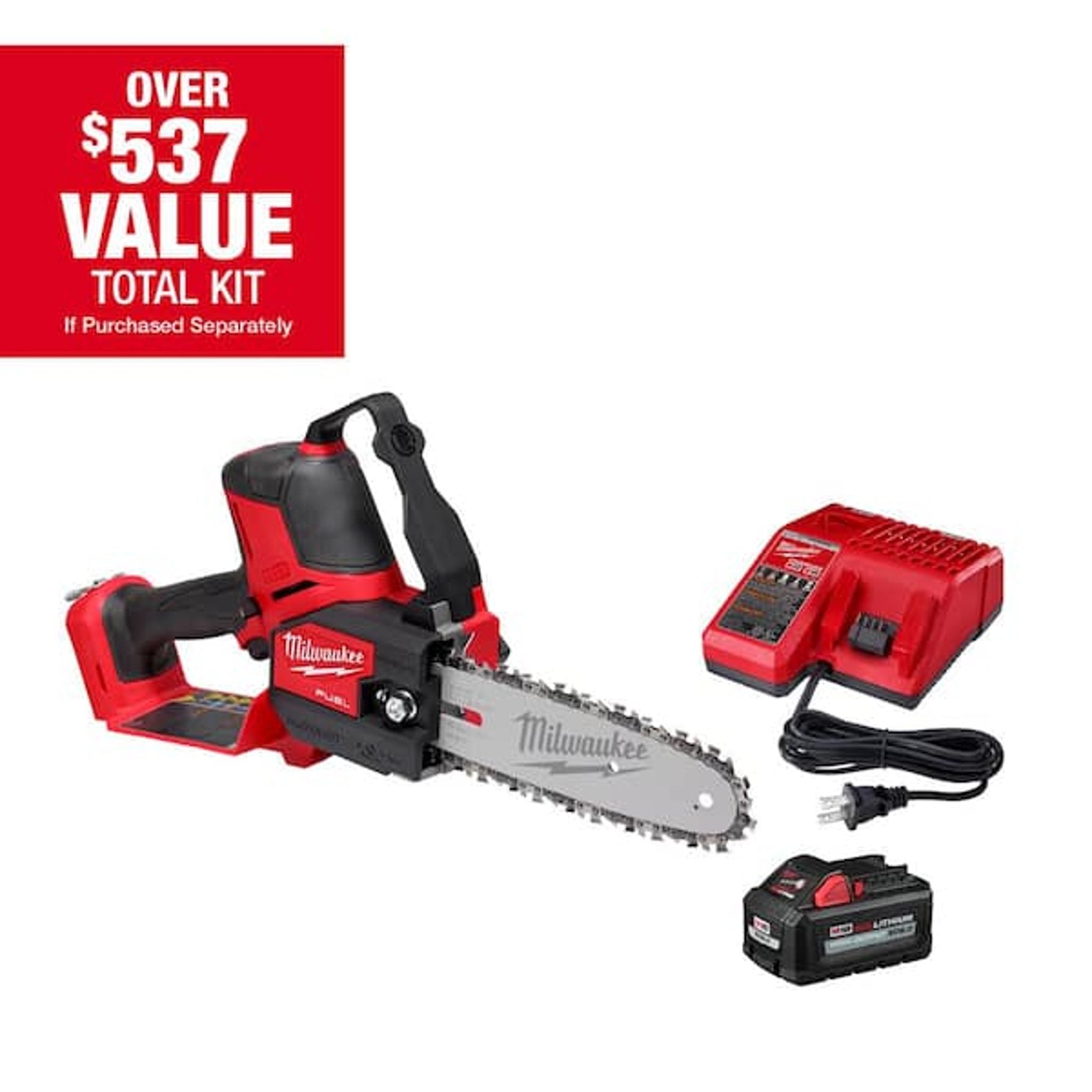 Milwaukee M18 FUEL 18V Brushless 8 in. HATCHET Pruning Saw