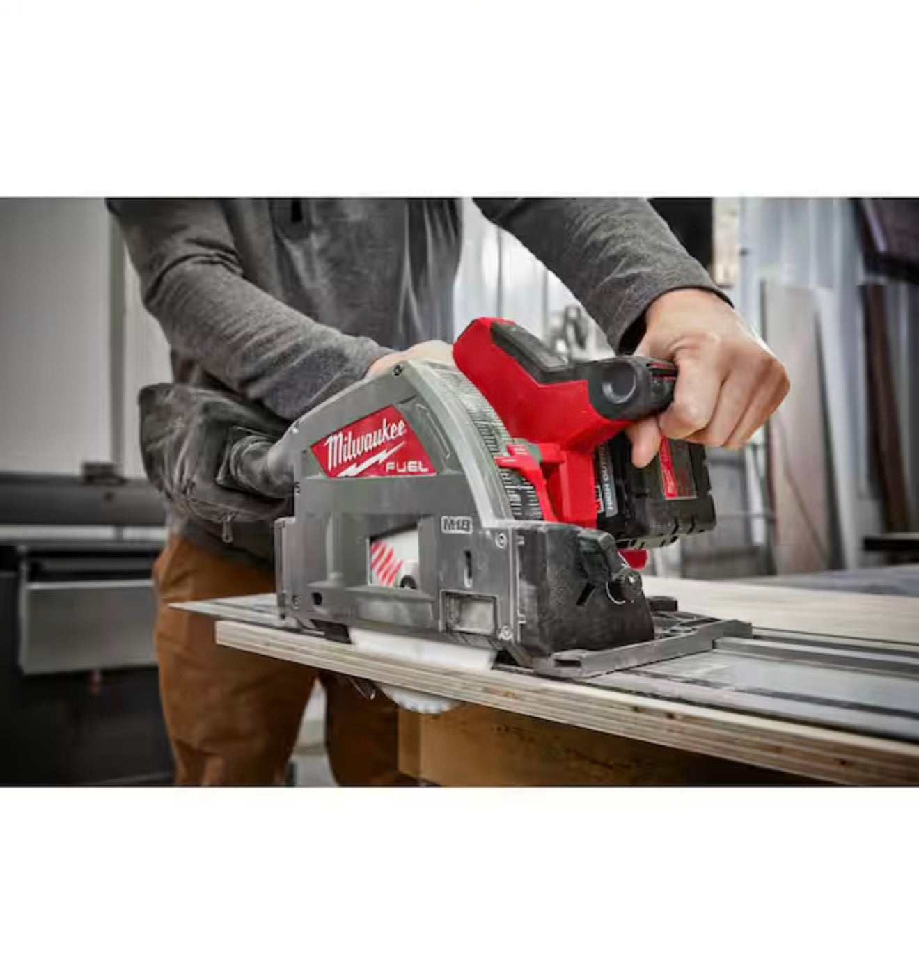 Milwaukee M18 FUEL 6-1/2 Plunge Track Saw