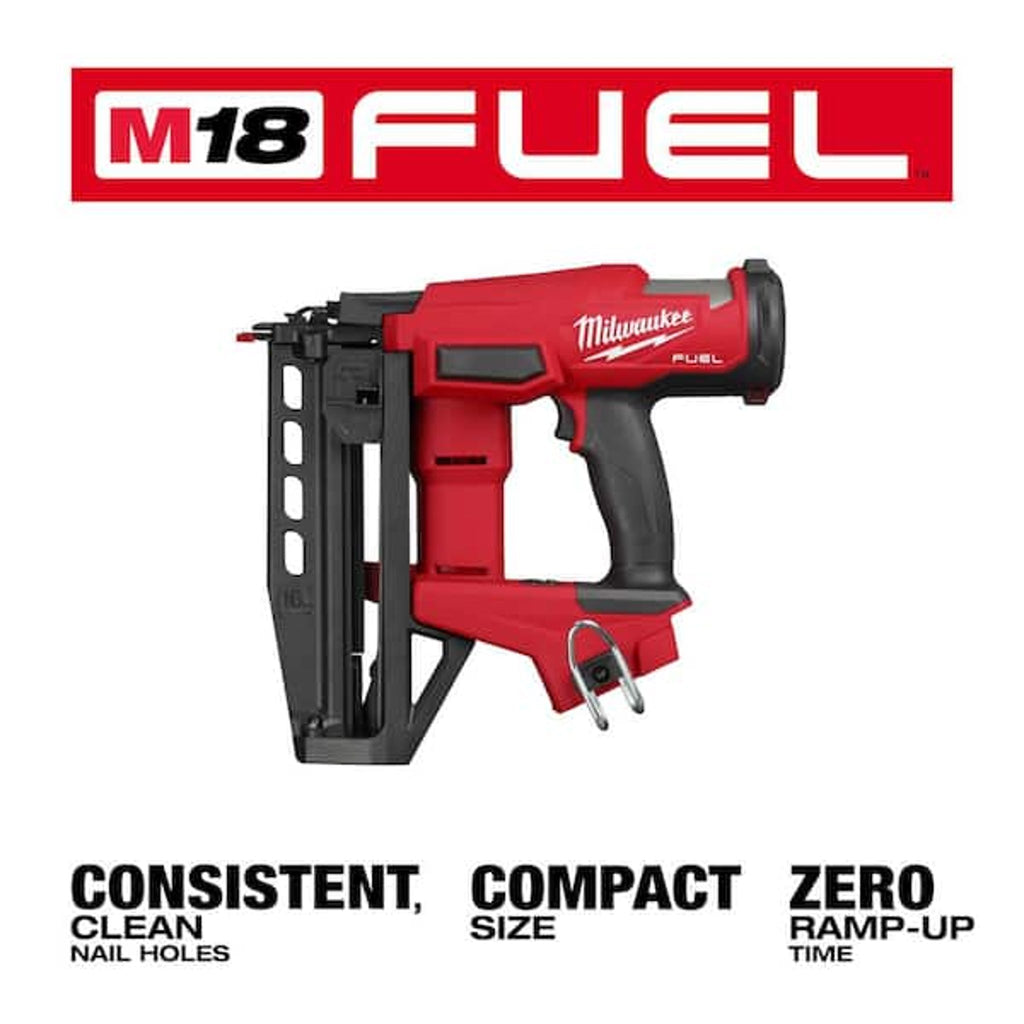 MILWAUKEE TOOL M18 FUEL 16-Gauge Straight Finish Nailer