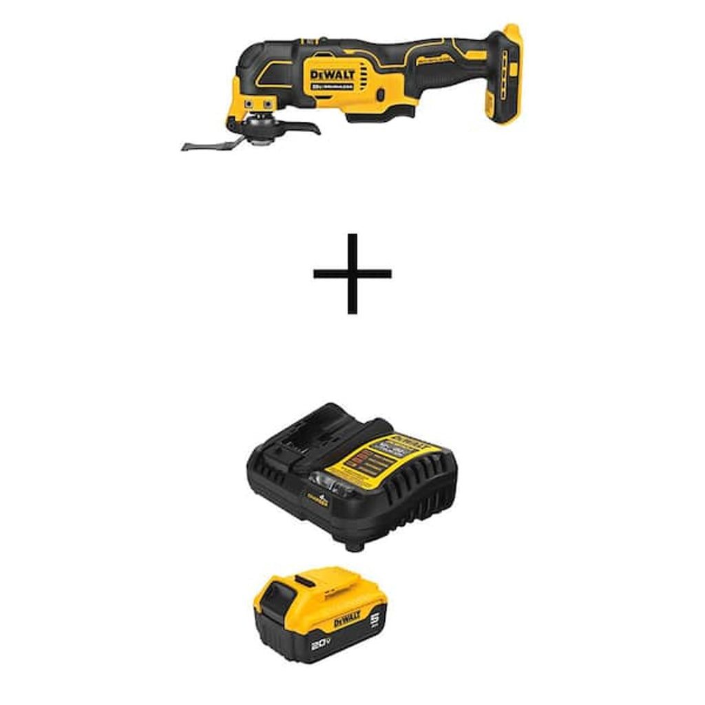 DEWALT ATOMIC 20V Cordless Oscillating Multi Tool with Battery